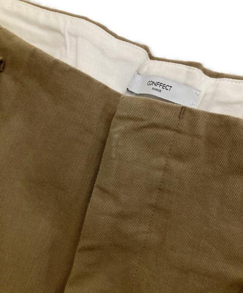 EDIFICE（エディフィス）EDIFICE (エディフィス) VIST GABA SIDE ADJUST WIDE Pants ブラウン サイズ:Lの古着・服飾アイテム