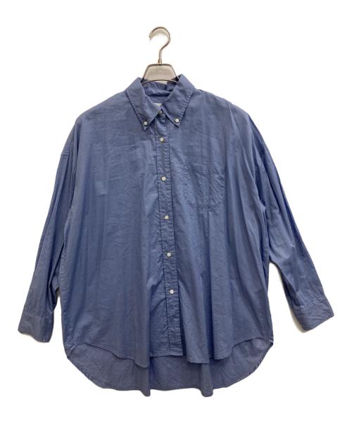 MARMARMAR（マーマーマー）MARMARMAR (マーマーマー) ボタンダウンシャツ ブルー サイズ:FREEの古着・服飾アイテム