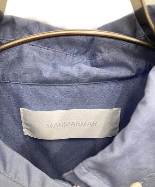 MARMARMAR（マーマーマー）MARMARMAR (マーマーマー) ボタンダウンシャツ ブルー サイズ:FREEの古着・服飾アイテム