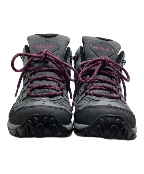 MERRELL（メレル）MERRELL (メレル) トレッキングシューズ グレー サイズ:24の古着・服飾アイテム
