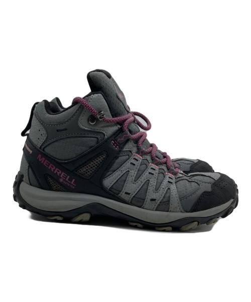 MERRELL（メレル）MERRELL (メレル) トレッキングシューズ グレー サイズ:24の古着・服飾アイテム