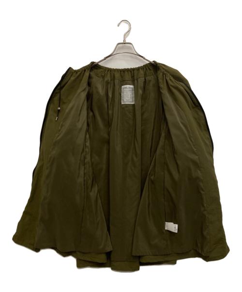 BEARDSLEY（ビアズリー）BEARDSLEY (ビアズリー) 花コート オリーブ サイズ:Fの古着・服飾アイテム