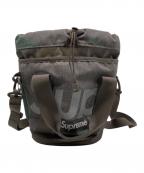 SUPREMEシュプリーム）の古着「Cinch Bag Woodland Camo」｜グレー
