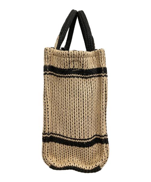 MARC JACOBS（マークジェイコブス）MARC JACOBS (マークジェイコブス) THE TOTE BAG ストロージャガードトート ベージュの古着・服飾アイテム