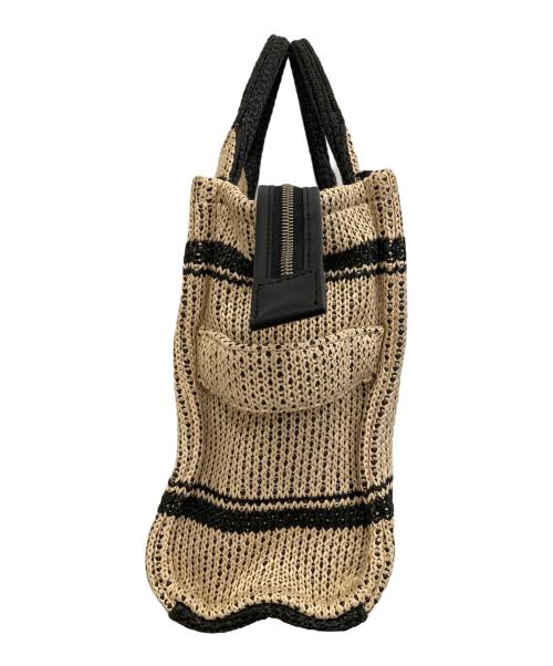 MARC JACOBS（マークジェイコブス）MARC JACOBS (マークジェイコブス) THE TOTE BAG ストロージャガードトート ベージュの古着・服飾アイテム