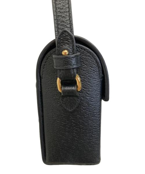 GUCCI（グッチ）GUCCI (グッチ) ホースビット1955ショルダーバッグ ブラックの古着・服飾アイテム