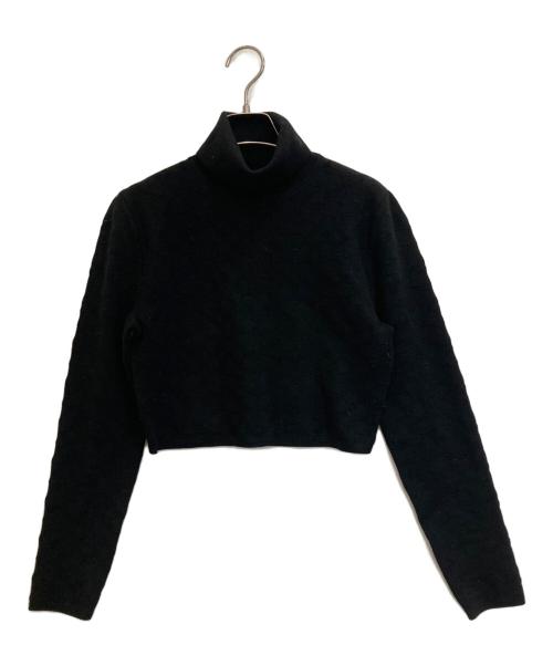 COACH（コーチ）COACH (コーチ) ハイネックニット ブラック サイズ:Mの古着・服飾アイテム