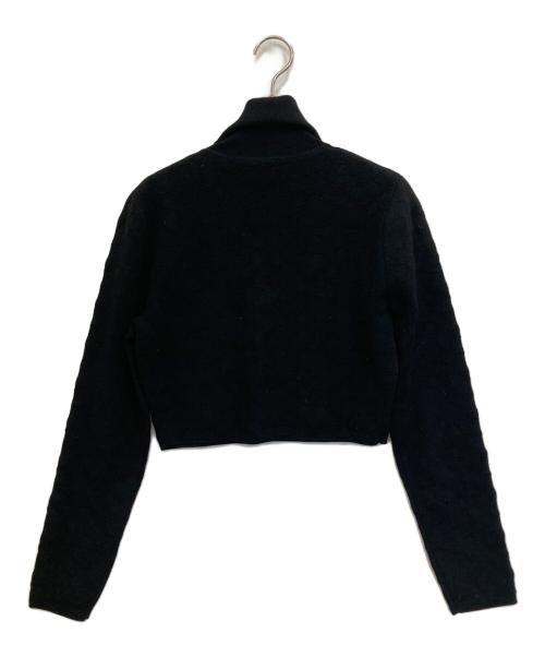 COACH（コーチ）COACH (コーチ) ハイネックニット ブラック サイズ:Mの古着・服飾アイテム