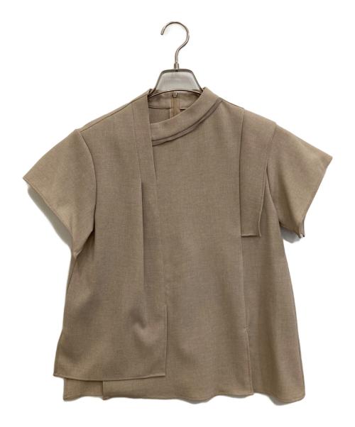 UNITED TOKYO（ユナイテッドトーキョー）UNITED TOKYO (ユナイテッドトーキョー) 半袖ブラウス ブラウンの古着・服飾アイテム