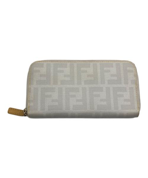 FENDI（フェンディ）FENDI (フェンディ) 長財布 アイボリーの古着・服飾アイテム