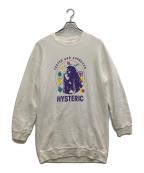 Hysteric Glamourヒステリックグラマー）の古着「スウェットワンピース」｜ホワイト
