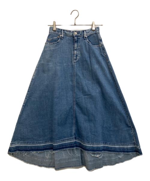 YANUK（ヤヌーク）YANUK (ヤヌーク) フレアデニムスカート インディゴ サイズ:XSの古着・服飾アイテム