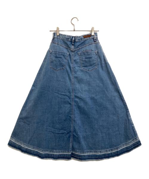 YANUK（ヤヌーク）YANUK (ヤヌーク) フレアデニムスカート インディゴ サイズ:XSの古着・服飾アイテム