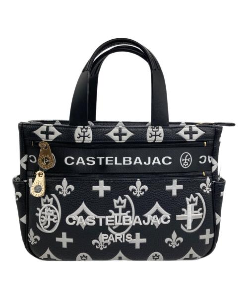 CASTELBAJAC（カステルバジャック）CASTELBAJAC (カステルバジャック) ハンドバッグ ブラックの古着・服飾アイテム