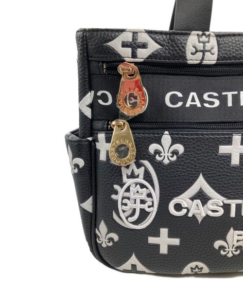 CASTELBAJAC（カステルバジャック）CASTELBAJAC (カステルバジャック) ハンドバッグ ブラックの古着・服飾アイテム