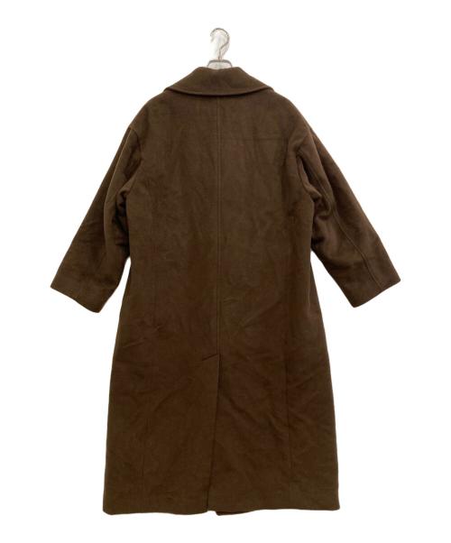 SIMPLICITE（シンプリシテ）simplicite (シンプリシテ) ウールコート ブラウン サイズ:Mの古着・服飾アイテム