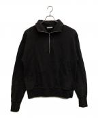 CELERIセルリ）の古着「ハーフジップスウェット」｜グレー