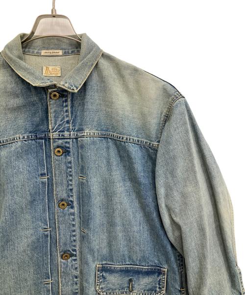 Attick by Johnbull（アティックバイジョンブル）Attick by Johnbull (アティックバイジョンブル) 別注トラッカージャケット インディゴ サイズ:FREEの古着・服飾アイテム