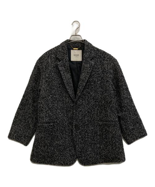 journal standard L'essage（ジャーナルスタンダード レサージュ）journal standard L'essage (ジャーナルスタンダード レサージュ) モヘア混ウールジャケット グレー サイズ:FREEの古着・服飾アイテム