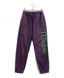 ICE&TECHNO×TTT MSW（アイスアンドテクノ×ティー）の古着「Logo Sweat Pants」｜パープル