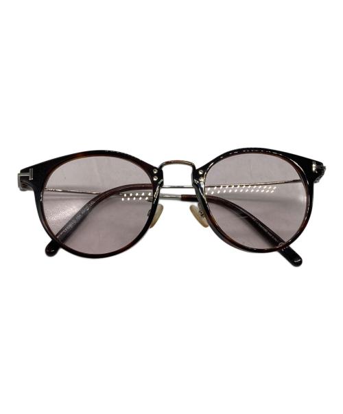 TOM FORD（トムフォード）TOM FORD (トムフォード) 伊達眼鏡 ブラウン サイズ:49□21の古着・服飾アイテム