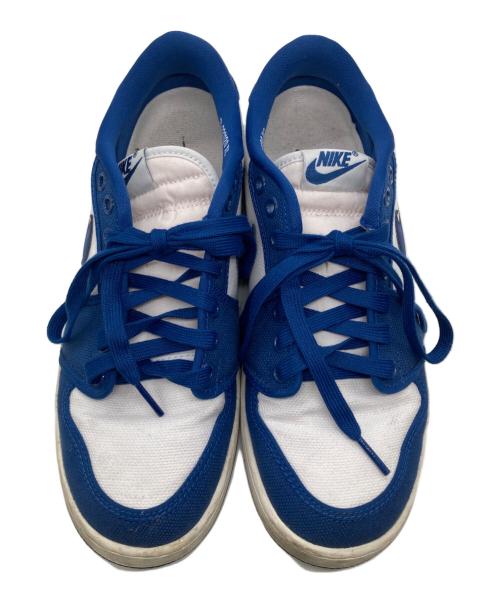 NIKE（ナイキ）NIKE (ナイキ) AIR JORDAN 1 KO LOW ホワイト×ブルー サイズ:26の古着・服飾アイテム