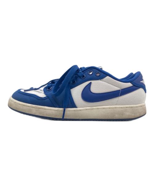 NIKE（ナイキ）NIKE (ナイキ) AIR JORDAN 1 KO LOW ホワイト×ブルー サイズ:26の古着・服飾アイテム
