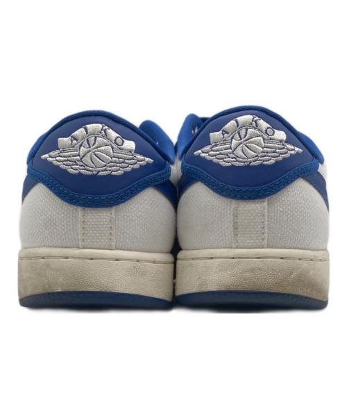 NIKE（ナイキ）NIKE (ナイキ) AIR JORDAN 1 KO LOW ホワイト×ブルー サイズ:26の古着・服飾アイテム