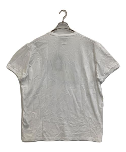 DSQUARED2（ディースクエアード）DSQUARED2 (ディースクエアード) スプレーアートTEE ホワイト サイズ:3XL 未使用品の古着・服飾アイテム