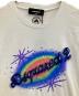 中古・古着 DSQUARED2 (ディースクエアード) スプレーアートTEE ホワイト サイズ:3XL 未使用品：11000円