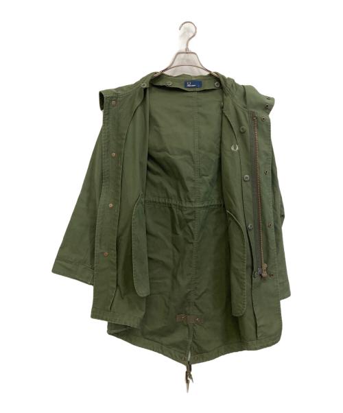 FRED PERRY（フレッドペリー）FRED PERRY (フレッドペリー) ミリタリーコート グリーン サイズ:Ｓの古着・服飾アイテム