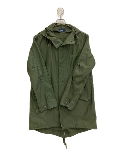FRED PERRY（フレッドペリー）FRED PERRY (フレッドペリー) ミリタリーコート グリーン サイズ:Ｓの古着・服飾アイテム