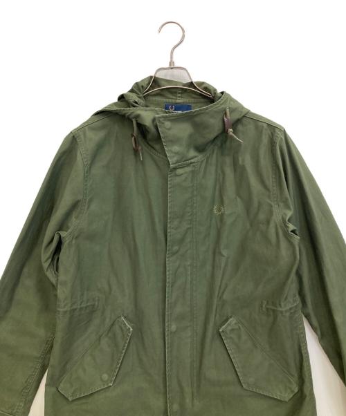 FRED PERRY（フレッドペリー）FRED PERRY (フレッドペリー) ミリタリーコート グリーン サイズ:Ｓの古着・服飾アイテム