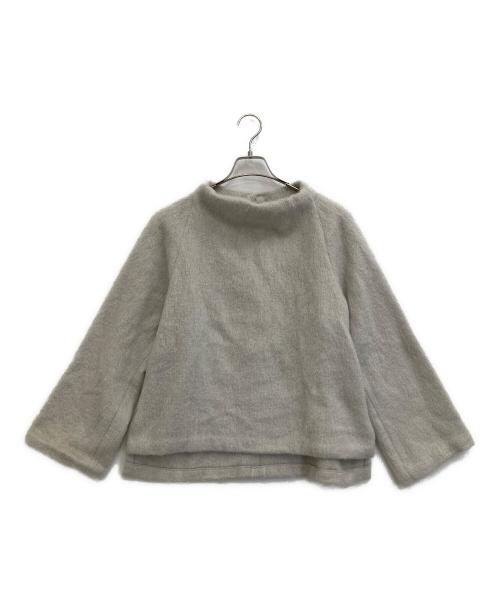 L’UNE（リュンヌ）L’UNE (リュンヌ) ニット ライトグレー サイズ:36の古着・服飾アイテム