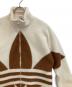 中古・古着 adidas (アディダス) U SHERPA JACKET ブラウン×アイボリー サイズ:XL：4000円