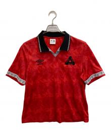 UMBRO×PALACE（アンブロ×パレス）の古着「ゲームシャツ」｜レッド
