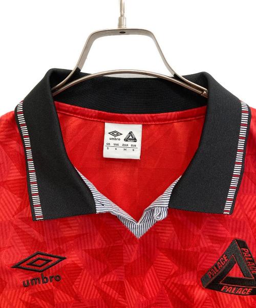 UMBRO（アンブロ）UMBRO (アンブロ) PALACE (パレス) ゲームシャツ レッド サイズ:Mの古着・服飾アイテム