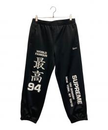 SUPREME（シュプリーム）の古着「Worldwide Tricot Track Pant」｜ブラック