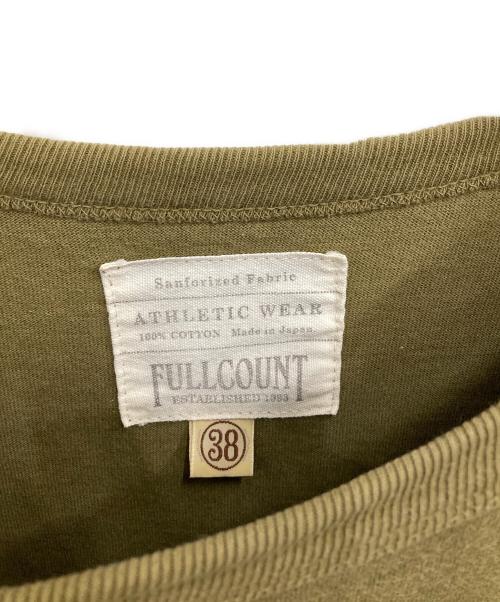 FULLCOUNT（フルカウント）FULLCOUNT (フルカウント) Heavywight Pocket L/S Tee オリーブ サイズ:38の古着・服飾アイテム