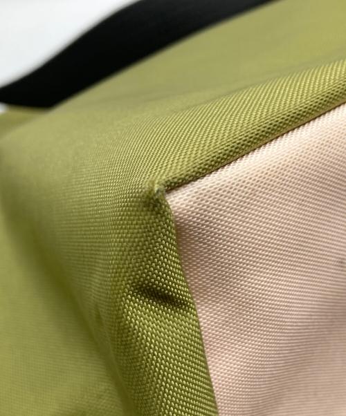 Herve Chapelier（エルベシャプリエ）Herve Chapelier (エルベシャプリエ) 舟形ナイロントートバッグ 黄緑の古着・服飾アイテム