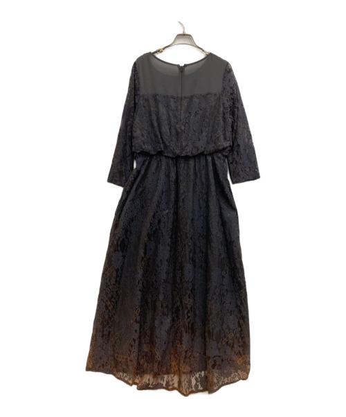 rite fete（リルフェテ）rite fete (リルフェテ) レースワンピース グレー サイズ:38の古着・服飾アイテム