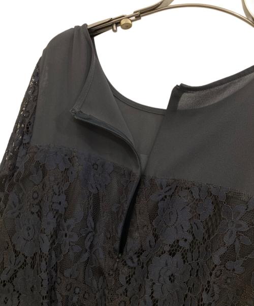 rite fete（リルフェテ）rite fete (リルフェテ) レースワンピース グレー サイズ:38の古着・服飾アイテム