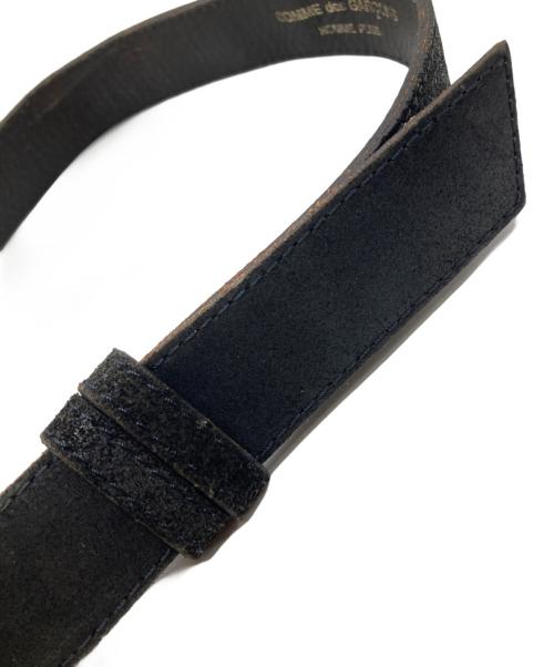 COMME des GARCONS HOMME PLUS（コムデギャルソンオムプリュス）COMME des GARCONS HOMME PLUS (コムデギャルソンオムプリュス) ガチャベルト ブラウンの古着・服飾アイテム