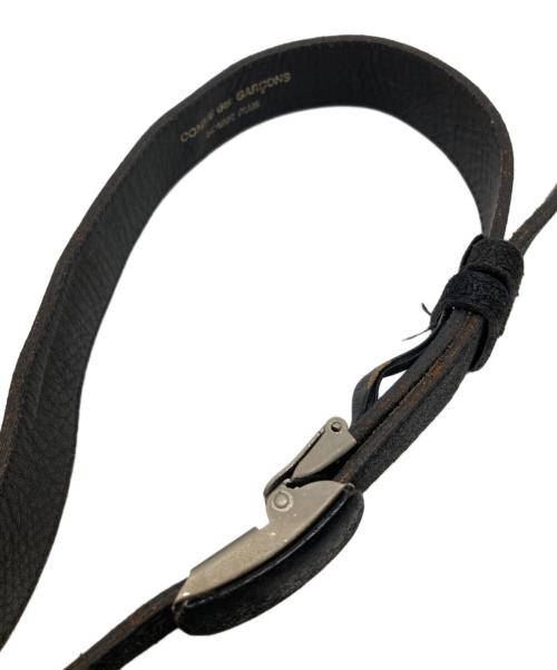 COMME des GARCONS HOMME PLUS（コムデギャルソンオムプリュス）COMME des GARCONS HOMME PLUS (コムデギャルソンオムプリュス) ガチャベルト ブラウンの古着・服飾アイテム
