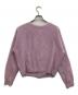 Loungedress (ラウンジドレス) FURカシミヤ2WAYニット ピンク サイズ:F：6000円