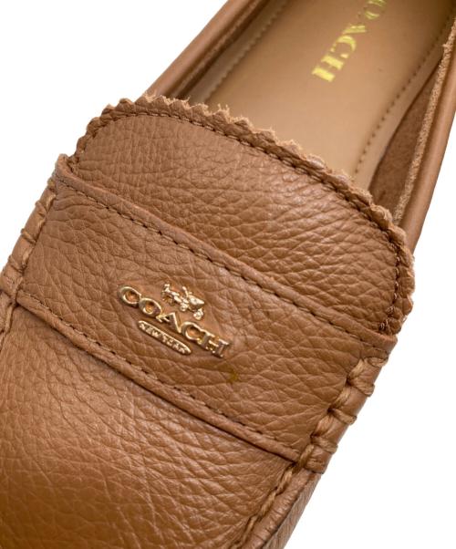 COACH（コーチ）COACH (コーチ) ローファー ブラウン サイズ:38の古着・服飾アイテム