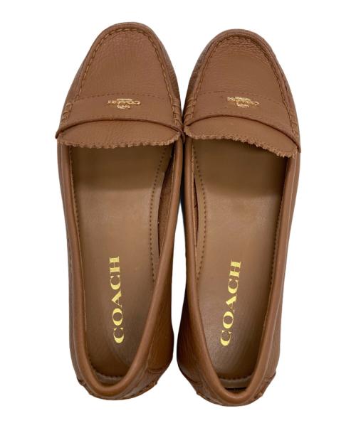 COACH（コーチ）COACH (コーチ) ローファー ブラウン サイズ:38の古着・服飾アイテム