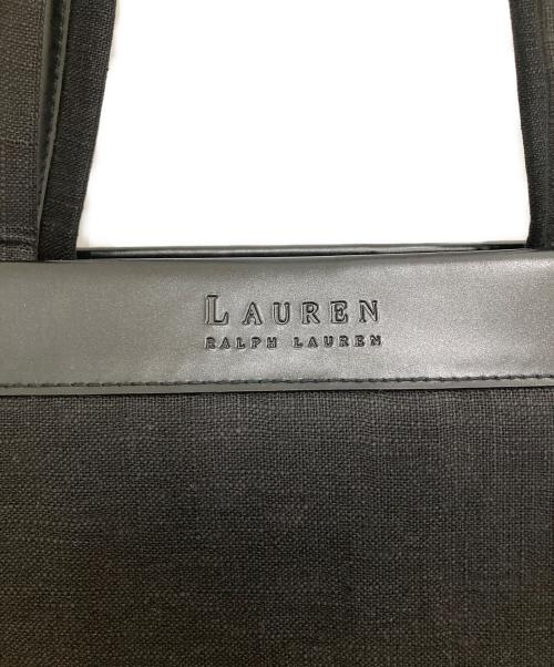 LAUREN RALPH LAUREN（ローレン ラルフ ローレン）LAUREN RALPH LAUREN (ローレン ラルフ ローレン) ハンドバッグ ブラックの古着・服飾アイテム