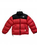THE NORTH FACEザ ノース フェイス）の古着「ダウンジャケット」｜レッド