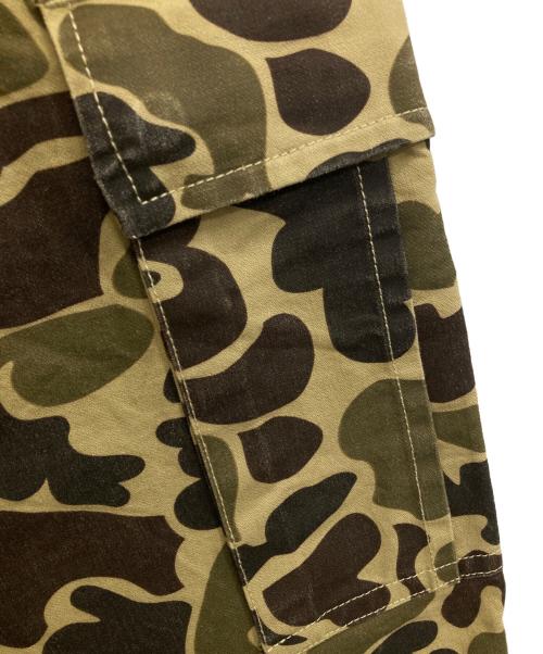 stussy（ステューシー）stussy (ステューシー) 迷彩カーゴショートパンツ オリーブ サイズ:36の古着・服飾アイテム